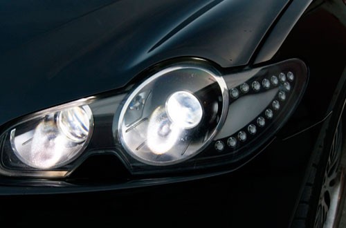 Замена линз Jaguar XF