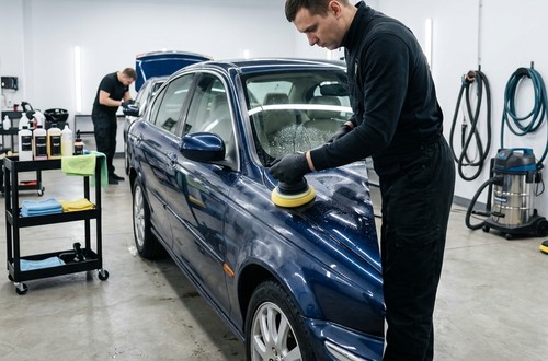 Полировка Jaguar X Type