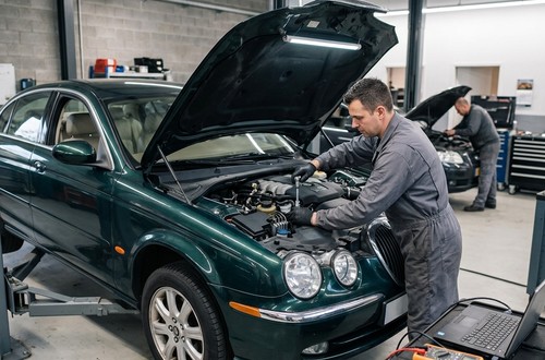 Ремонт двигателя дизель Jaguar S type