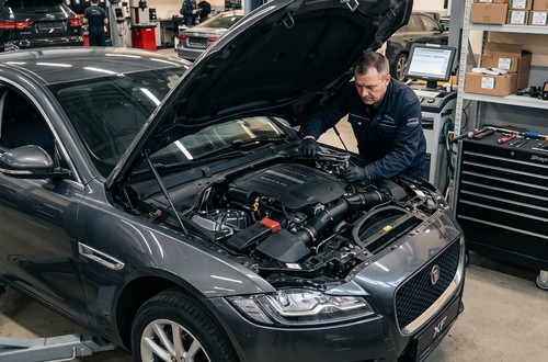 Ремонт комплектующих Jaguar XF Type