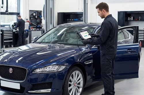 Диагностика Jaguar XF