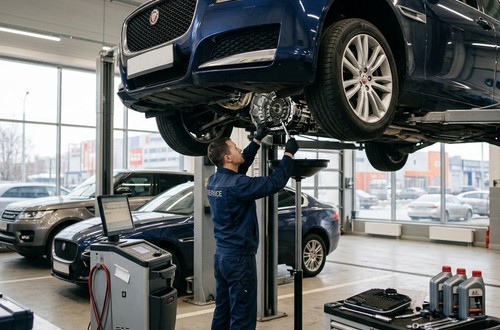 Ремонт АКПП Jaguar XF